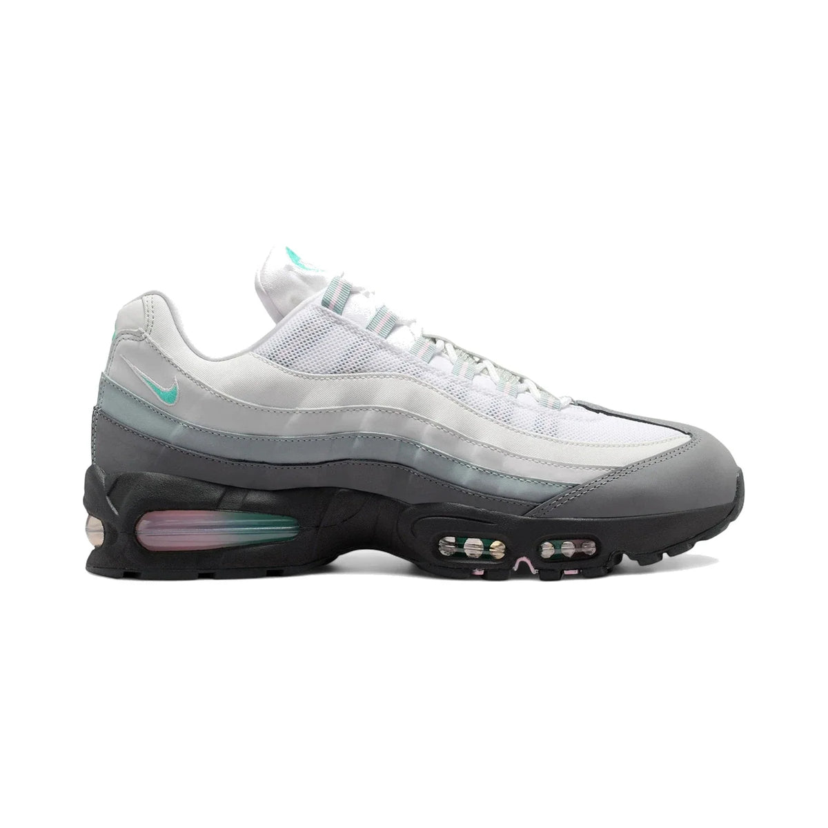 Nike Air Max 95 Big Bubble White Hyper Turquoise Pink Foam