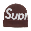 Supreme Big Logo Beanie (FW25) Brown