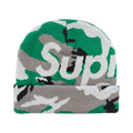 Supreme Camo Big Logo Beanie (FW25) Green Camo
