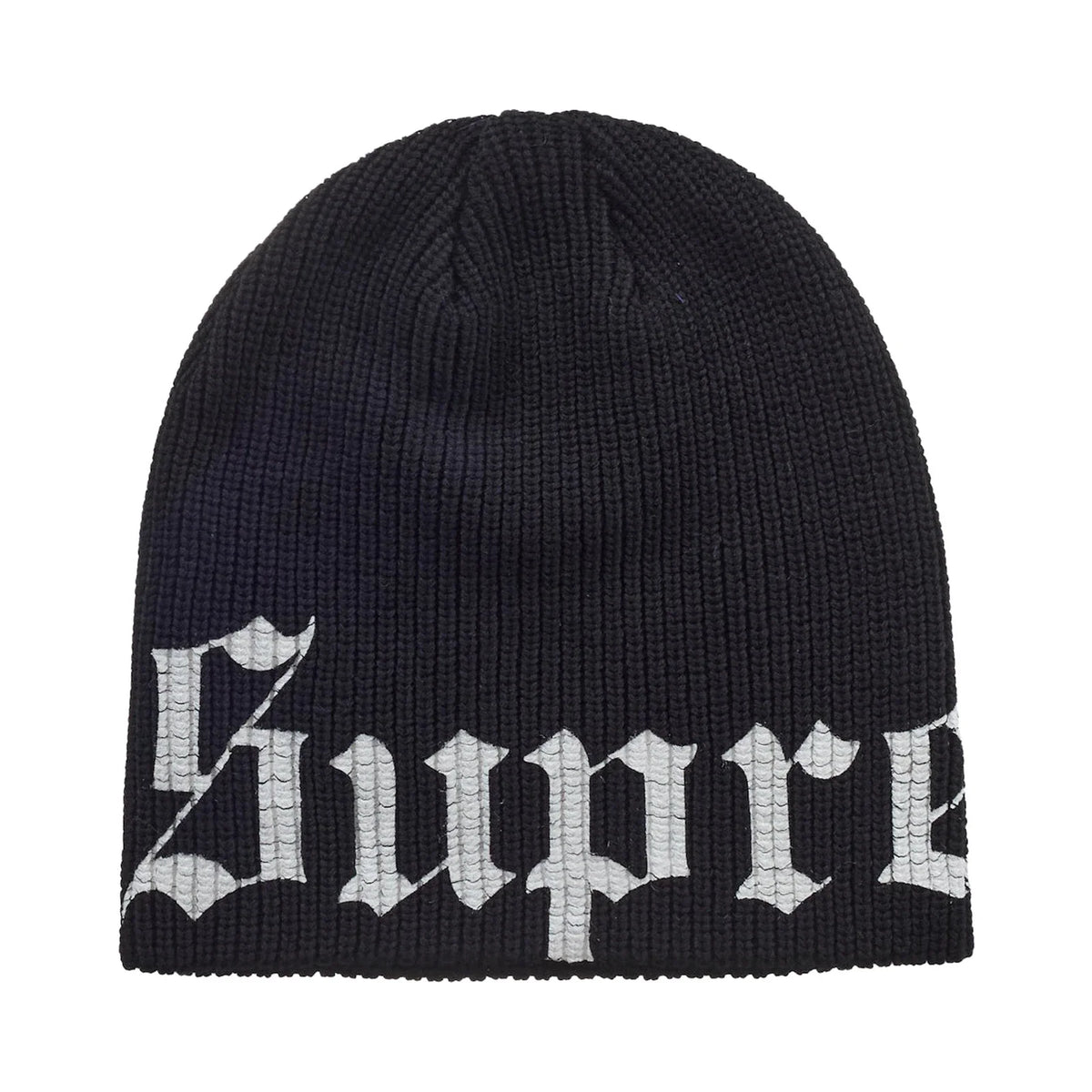 Supreme Old English Printed Beanie (SS26) Black