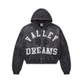 Vale Forever Classico Zip Up Hoodie Black