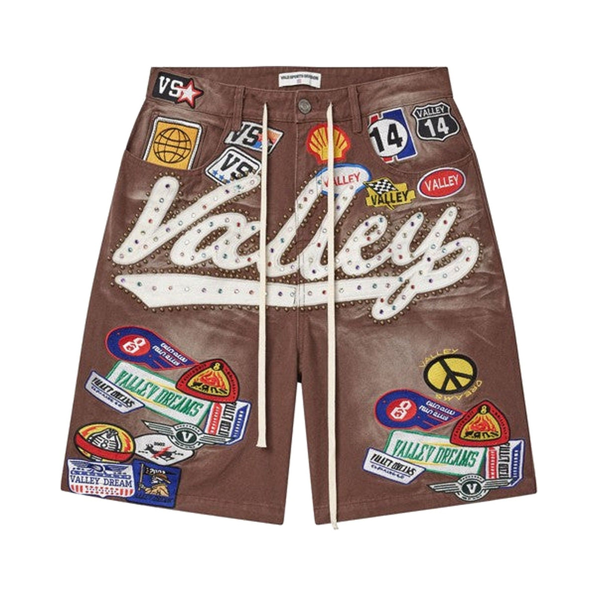 Vale Forever 1980s Jorts Brown