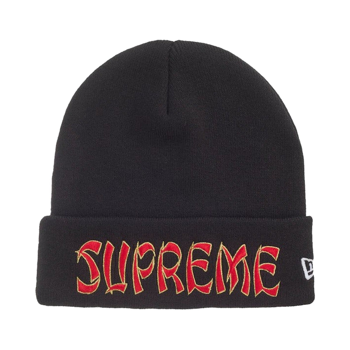 Supreme New Era Action Beanie (FW26) Black